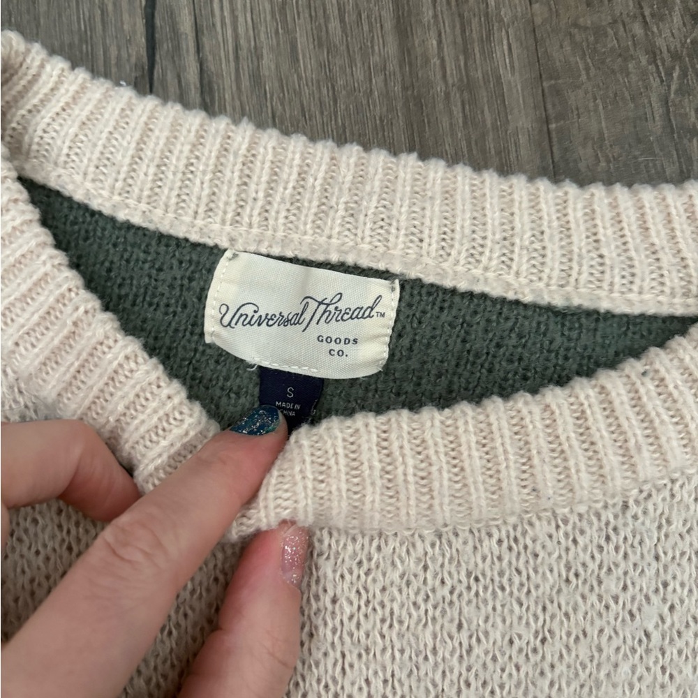 Universal Thread Women's Multicolor Crew Neck Swe… - image 3